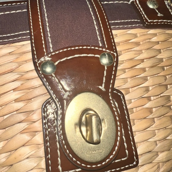 Coach wicker bag - Picture 3 of 14